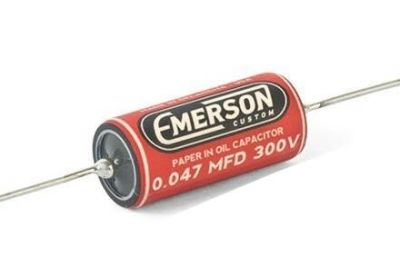 Condensador Paper Oil de 0.047uF. Rojo. Mod: 14971
