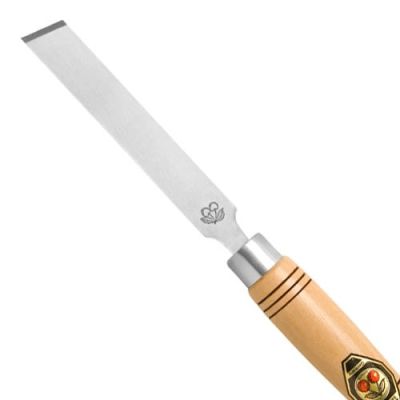 Gubia Larga Doble Bisel Convexo 1609 de 16 mm de ancho para Torneria4