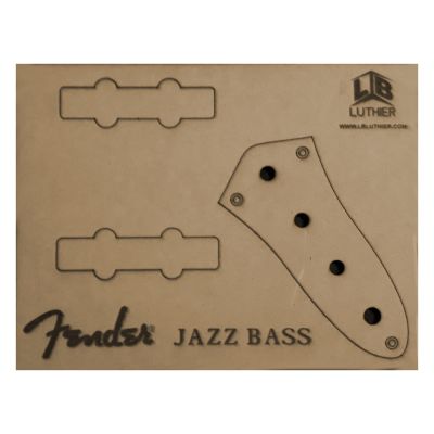 Plantilla para armado de Electrónica Jazz Bass1