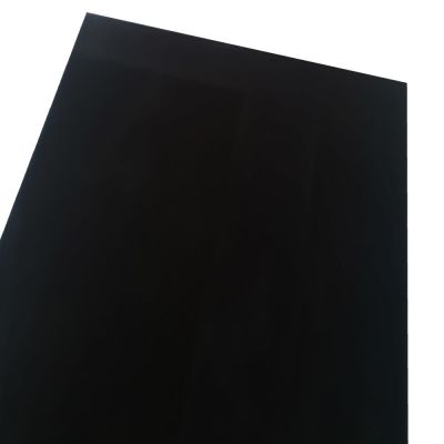 Lamina para Pickguard Marca LB.1-ply .Color Negro1