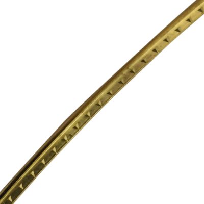 Set de 5 Tiras de 26 cm de Traste Vintage. Corona 2.0 mm x 1.20 ancho1