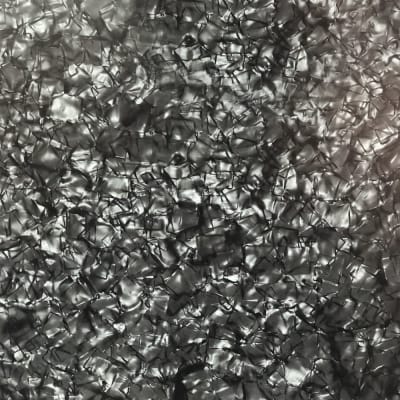 Lamina para Pickguard 220 x 300 mm. Mod: PC-BP-A. Color: Black Pearloid. 4-ply 