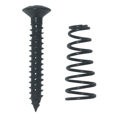 Tornillo para Capsula Single + Resortes. Color Black1