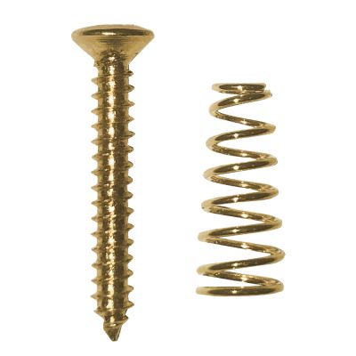 Tornillo para Capsula Single + Resortes. Color Gold1