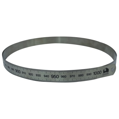 Regla Metalica Flexible LB Luthier. Mod: RMLB-100 de 100 centimetros de largo1