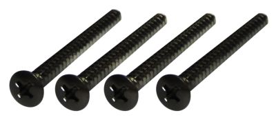 Tornillos para Neckplate. Mod: TS-03. Black ( 4 pcs)