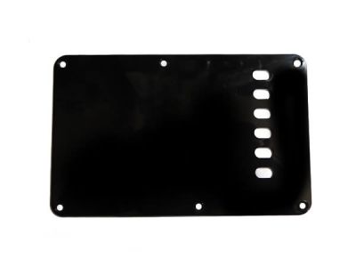 Back Plate Tremolo. Mod: P104B W/H. Color: Black1