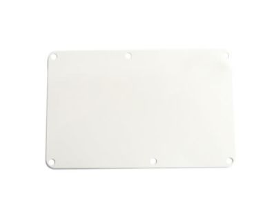 Back Plate Tremolo. White. P103W WO/H1