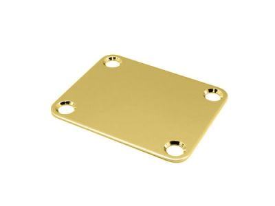 Neck Plate Estilo Fender. Mod: NBS-3. Gold2