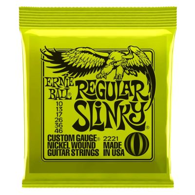 Cuerdas para Guitarra Electrica. 6-String. Regular Slinky .010 - .0463