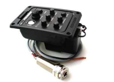 Sistema Fishman Mini Preamp Presys + Afinador incl Sistema Fish. Mini Preamp Presys + Afinador 5-Band1