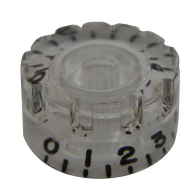 Perilla Plastica Ranurada. Transparent.  SG, Gibson, Les Paul. Mod: Mod: 1001