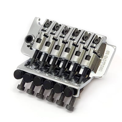 Floyd Rose Zurdo Mod: GE1996T Left-Hand. Color: Chrome con Bloque de 40 mm