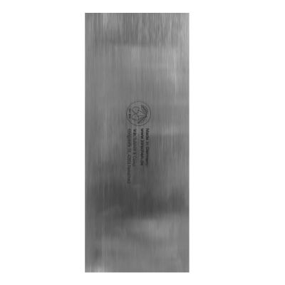 Rasqueta Rectangular de 0.8 mm de espesor. Mod 38001
