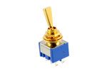 Mini Switch On-On. Mod MS500-FFB. Color: Gold1