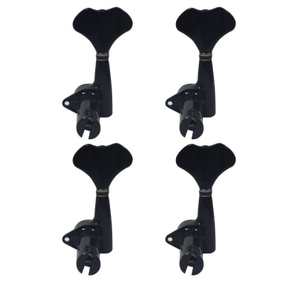 Clavijero Gotoh 4L Black GB707 para Bajo Electrico
