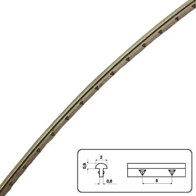 Tira de Traste Narrow High de 140 cm. Corona 2.0 x 0.9 mm