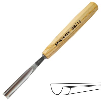 Mini Gubia No D8 Semi Curva de 10 mm de ancho1