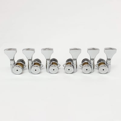 Clavijero 3L-3R con Locking. Mod 6GL0C-DHS. Color Chrome1