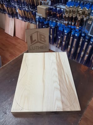 Set Unico REF: ASH-829 de 2 Bloques Ensamblados de White Ash Americano1