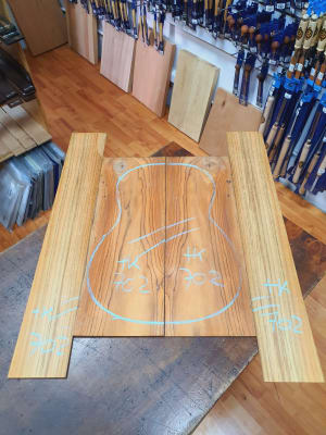 Fondo y Costados REF: TK-702 de Teak Exotico Especial para Guitarra6