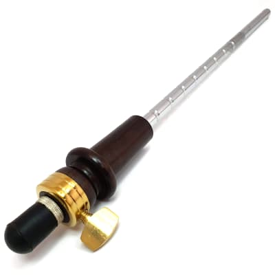 Puntal de Acero Cromado y Ebano para Contrabajo1