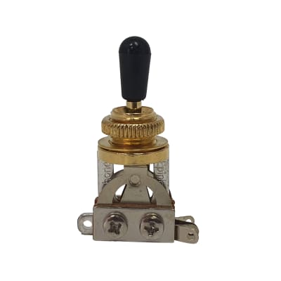 Switch 3-Way Corto para Les Paul. Mod: LPG. Color: Gold1