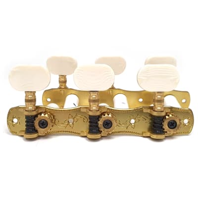 Clavijero para Guitarra Clasica. Mod: 310. Gold. sin Lira