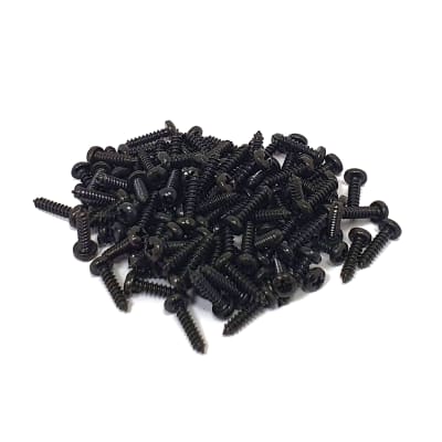 Tornillos para Clavijeros. Black (100pcs)