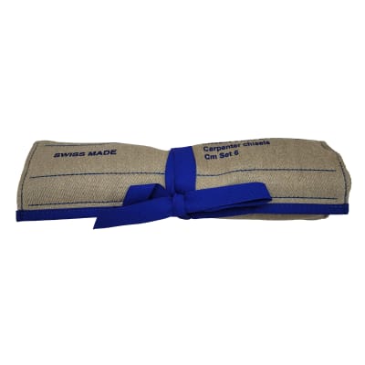 Estuche para 6 pcs de Gubias o Formones. Mod: RI 61