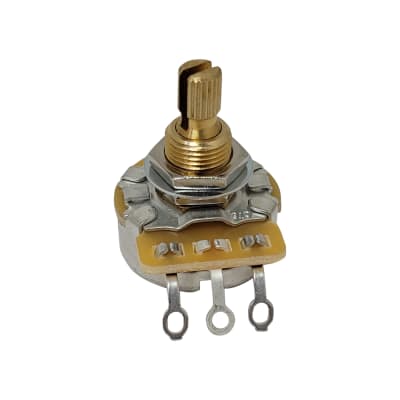 Potenciometro Grande CTS Stewmac EEUU 500K A Vastago Corto Item #450S 3485 # 01161