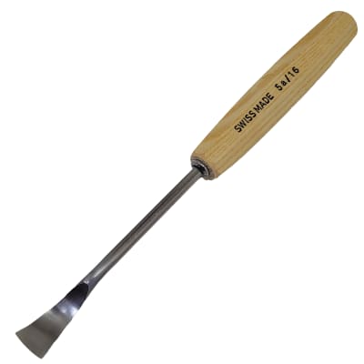 Gubia Pfeil No 5A Semi Plana Corta de 16 mm de ancho para hacer Cuchara o Cuenco1