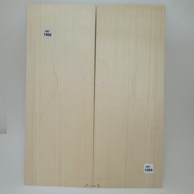 Tapa Armónica de Abeto Engelmann Ref: 1309 para Guitarra Calidad A1