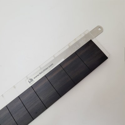 Diapason Ranurado de Ebano Exótico Tipo Gibson Escala 24.75