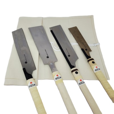 Pack 4 Sierras Japonesas Ikeda + Estuche GRATIS1