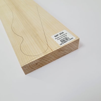 Pieza Unica MP-204 de Maple Canadiense Especial para Mastil de Guitarra1