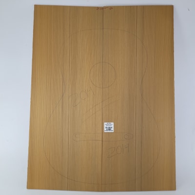 Tapa Armónica de Cedro Rojo Canadiense CR-2014 para Guitarra Calidad AA1