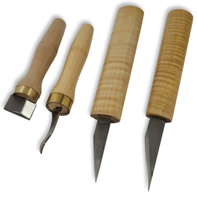 Set de 4 Cuchillos para Lutheria3