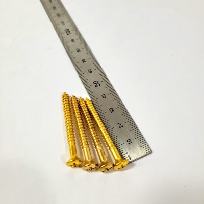 Tornillos para Neckplate. Mod: Neck-G. Gold ( 4 pcs)