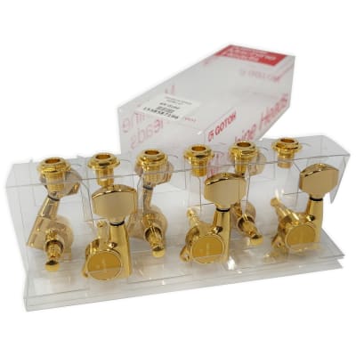 Clavijero Gotoh SG381 07 6R Gold para Guitarra