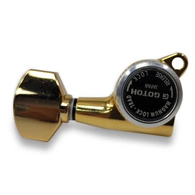 Clavijero Gotoh SG381 MG-T 07 1L Gold para Guitarra