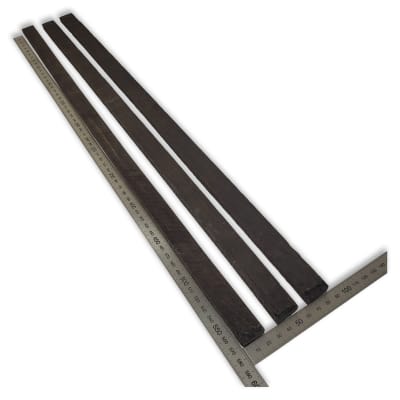 Set de 3 Piezas EB-1002 de Ebano Negro para Artesania y Otros Usos