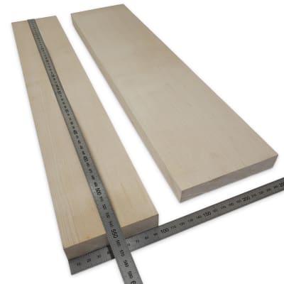 Set de Bloques para Laminar Aros y Fondo de Curly Maple Canadiense Especial Radial para Instrumentos Pequeños