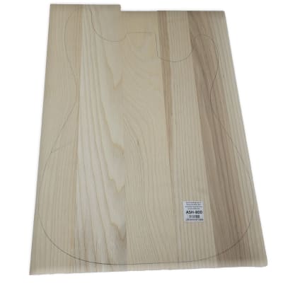 Set Ensamblado por 5 Piezas ASH-800 de White Ash Americano Especial para Guitarra Eléctrica1