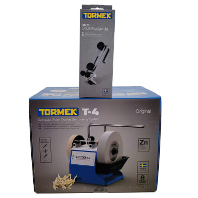 Pack Afiladora Tormek T4 + Guia para Herramientas de Carpinteria SE-77
