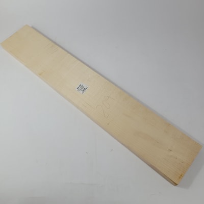 Pieza Unica MP-209 de Maple Arce Canadiense Especial Radial para Mastil de Guitarra 22 Trastes1