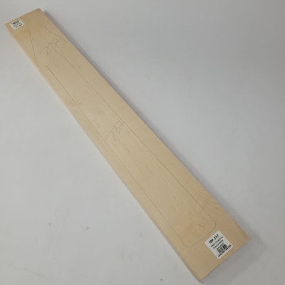 Pieza Unica MP-237 de Maple Arce Canadiense Especial Radial para Mastil de Guitarra 22 Trastes1