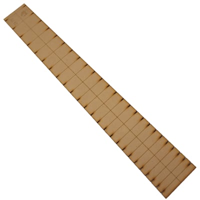 Plantilla en MDF Tipo Gibson para Diapason. Escala 24.75