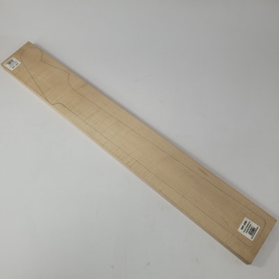 Pieza Unica MP-246 de Maple Arce Canadiense Especial Radial para Mastil de Guitarra 24 Trastes1