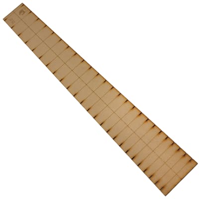 Plantilla en MDF para Diapason Tipo Fender de Escala 25.5